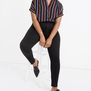 Madewell Curvy HighRise Skinny Jeans in Carbondale